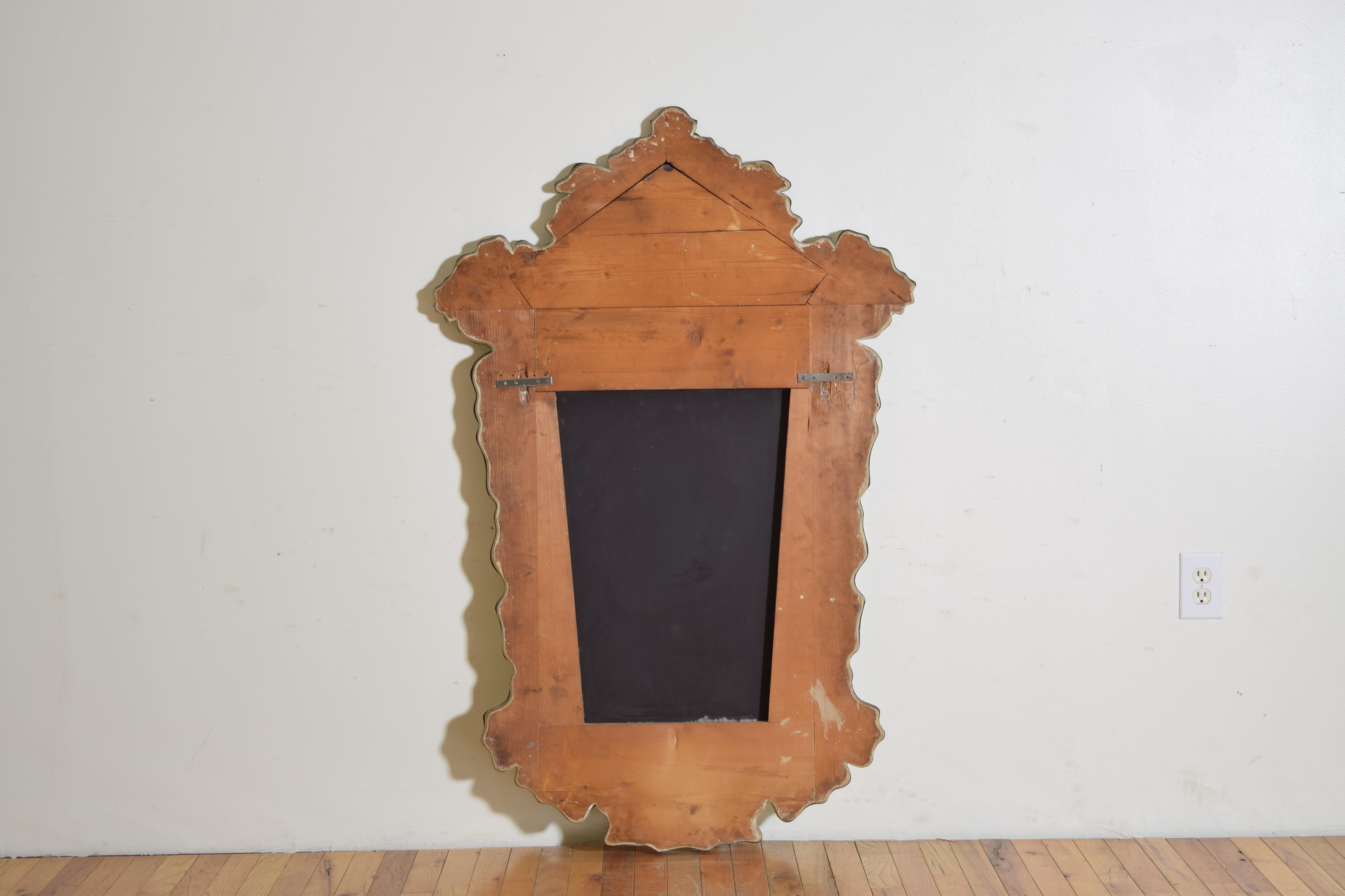 Italian, Venetian Rococo Style Etched & Beveled Glass Mirror, last quarter 19thc 5