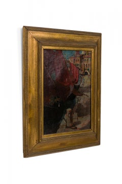 Italian Venetian Seascape of Canal