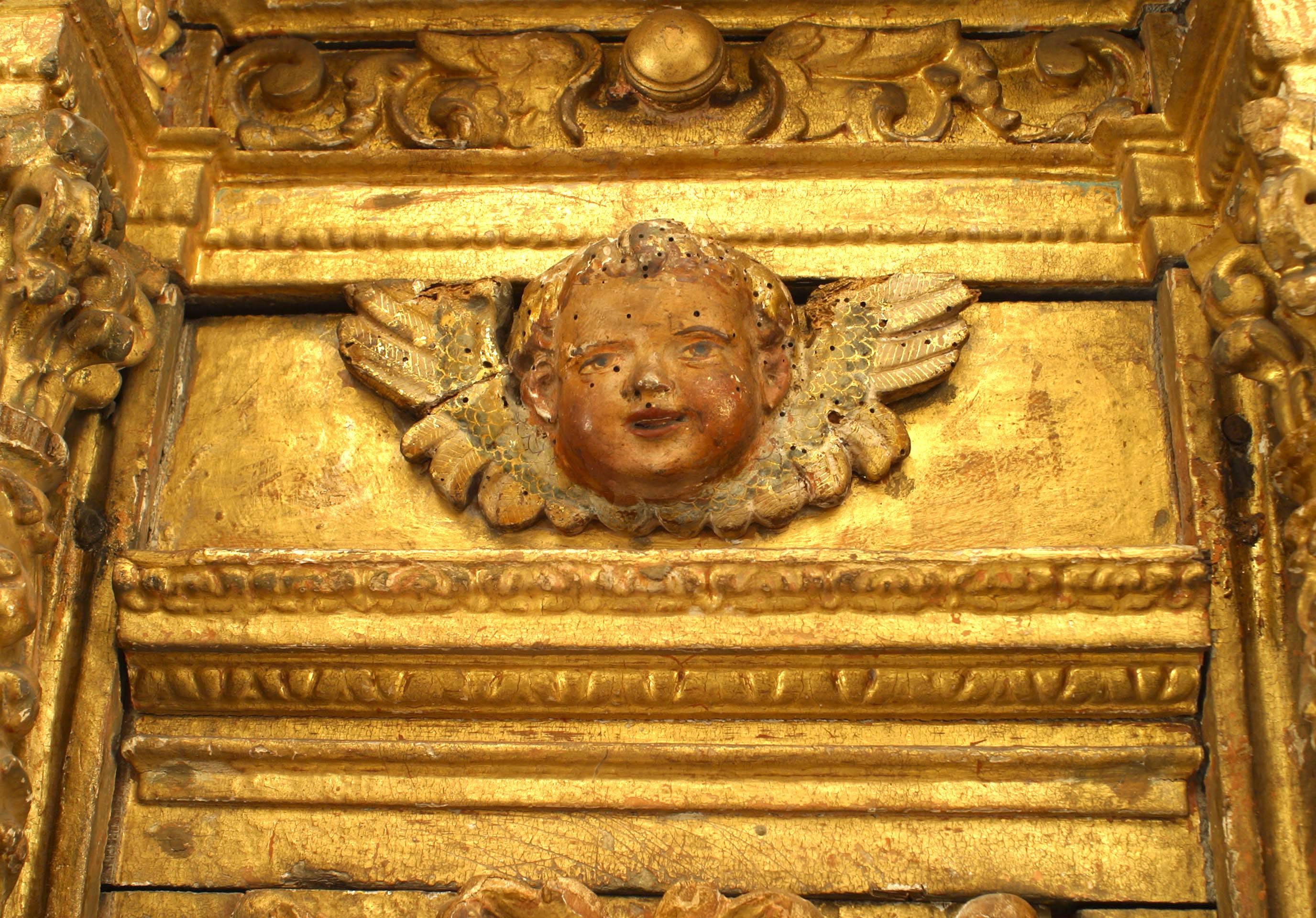 Italian Venetian Carved and Gilt Cabinet 1