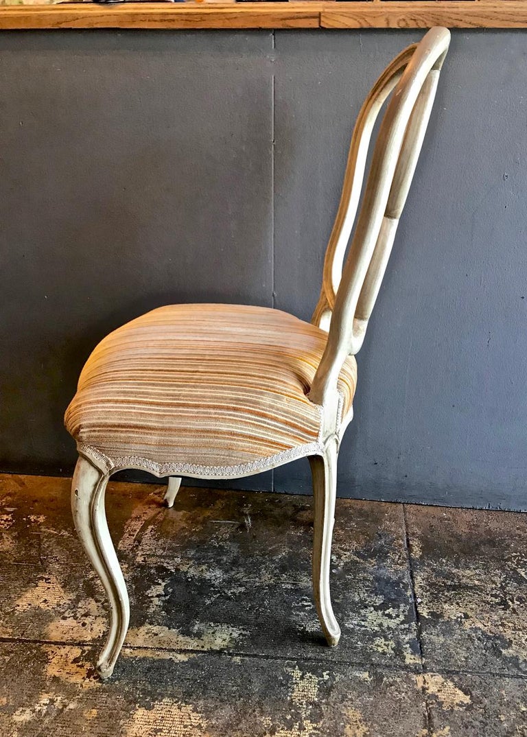 Italian Style Ribbon Back Dining Chairs, Set of 8 at 1stDibs