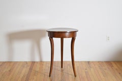 Italian, Veneto, Neoclassic 1-Drawer 3-Leg Side Table, ca. 1830