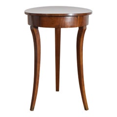 Italian, Veneto, Neoclassic 1-Drawer 3-Leg Side Table, ca. 1830