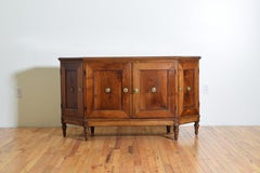 Italian, Veneto, Neoclassic Walnut Scantonata Credenza, 18th Century