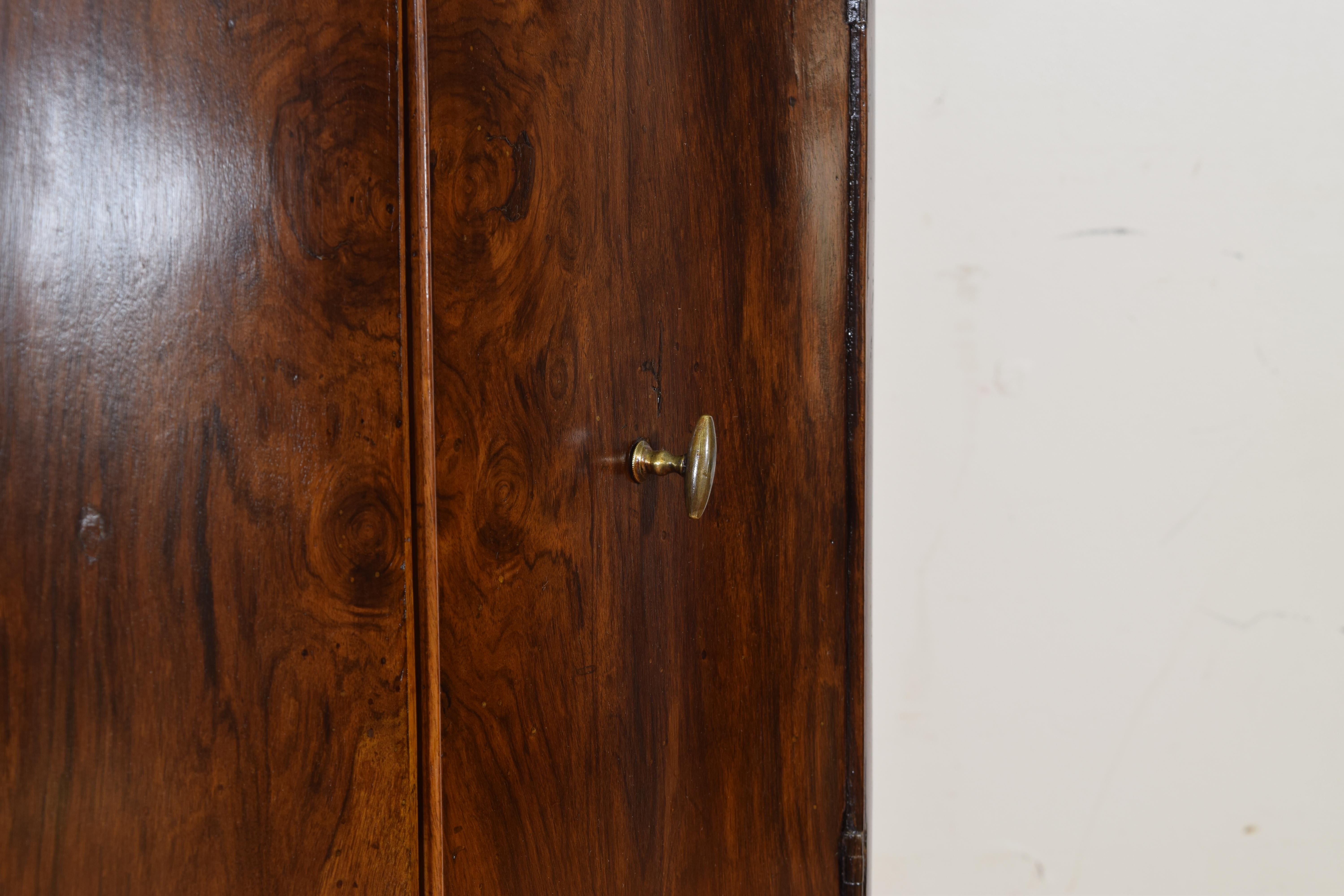 Italian, Venice, Shaped Walnut Cabinet with Marble Top, First Half 18th Century 2