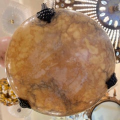 Italian Vintage Alabaster Light Fixture