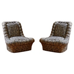 Italian Vintage Armchairs, 1970s
