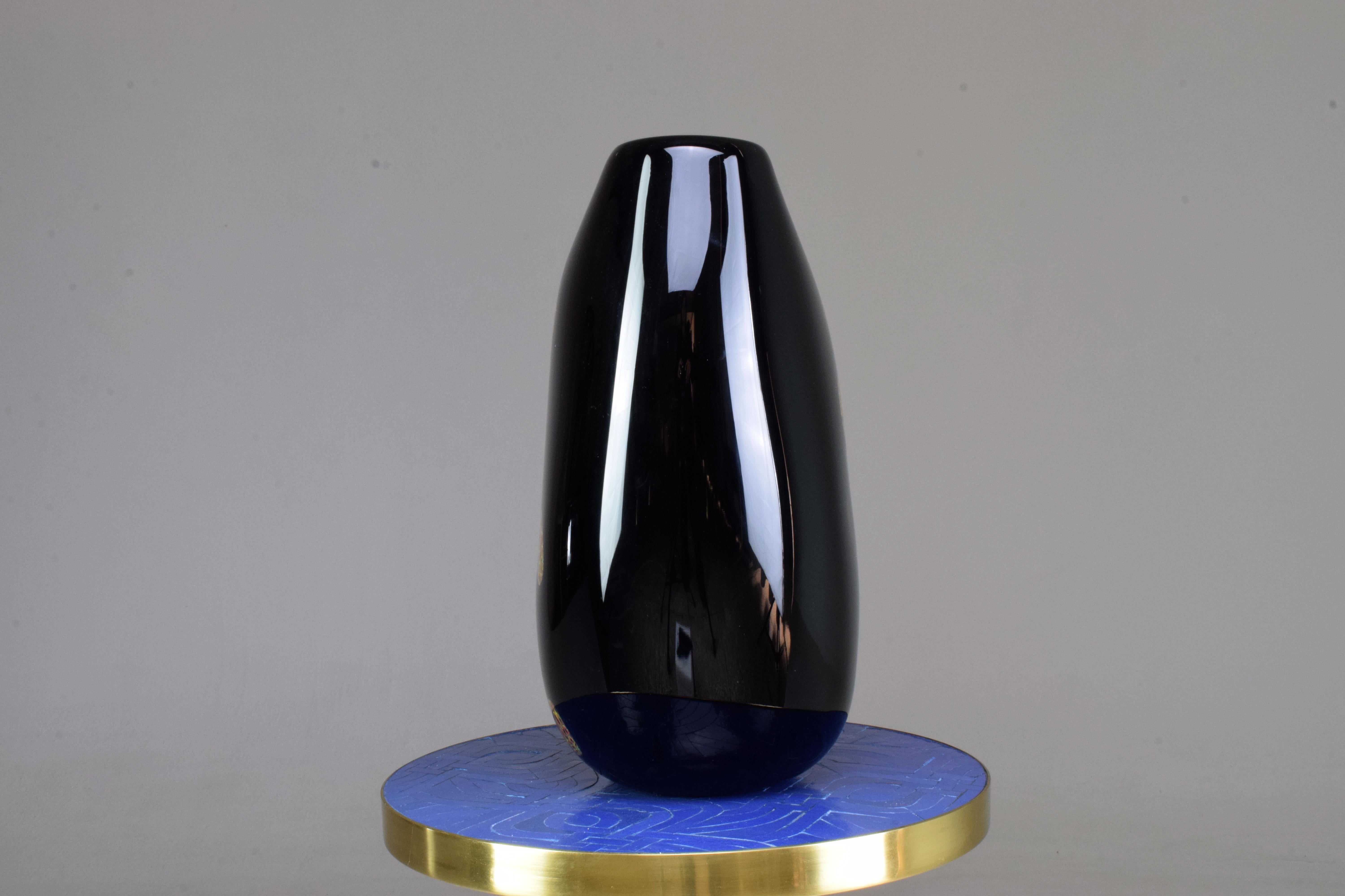 1970's Italian Vintage Murano Art Glass Vase 2