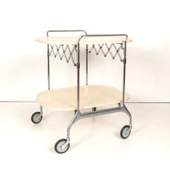 Italian vintage bar cart, Antonio Citterio Designer for Kartell