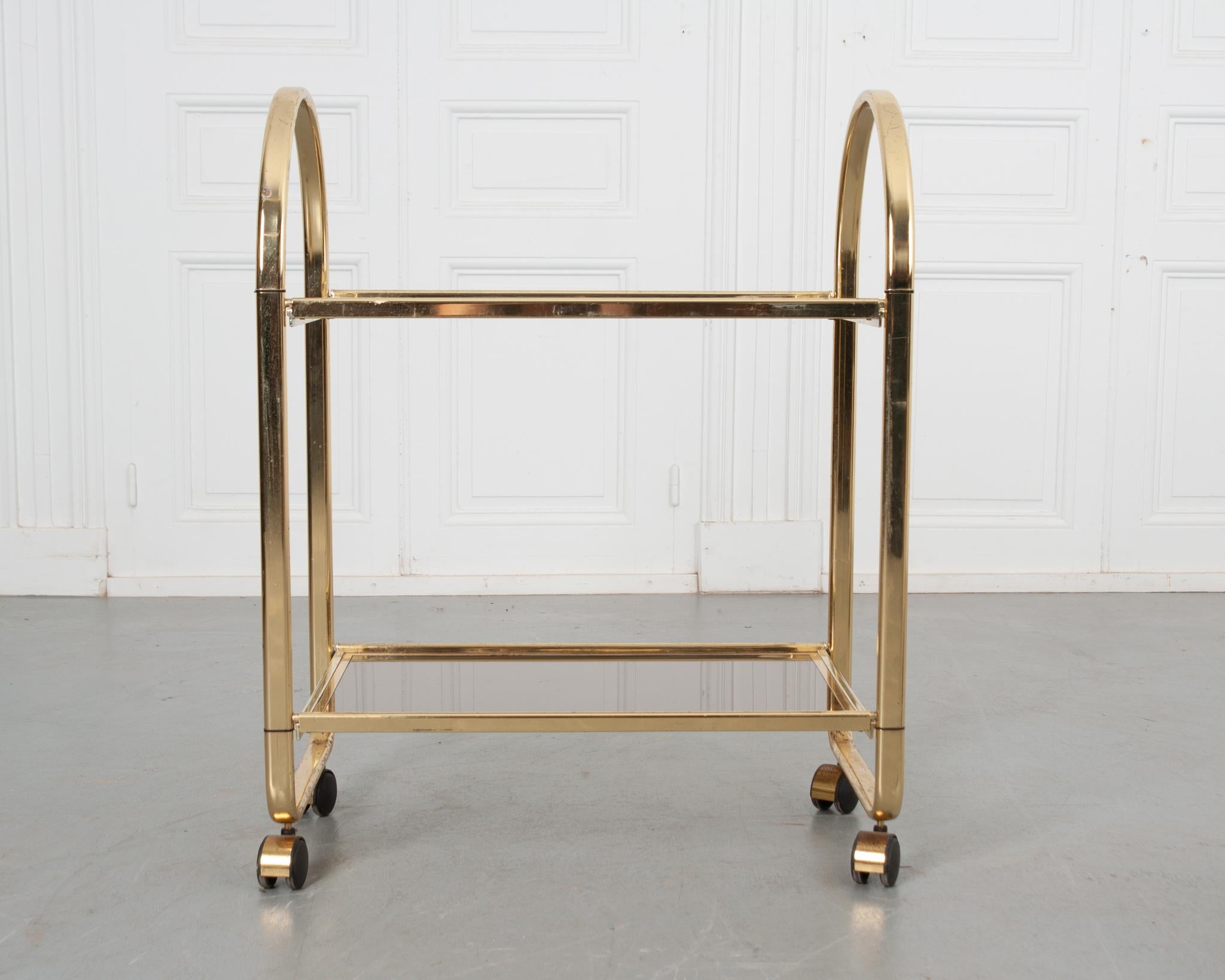 Mid-Century Modern Italian Vintage Bar Cart For Sale