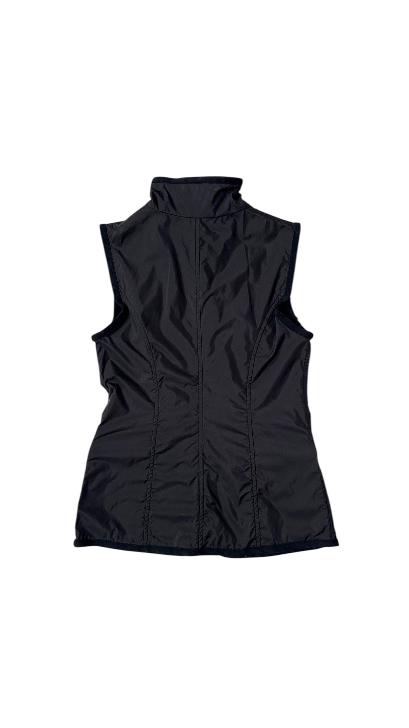 Italian Vintage Black Nylon Two-Piece Set by Via Roma - We pay for import duty! in vendita 13