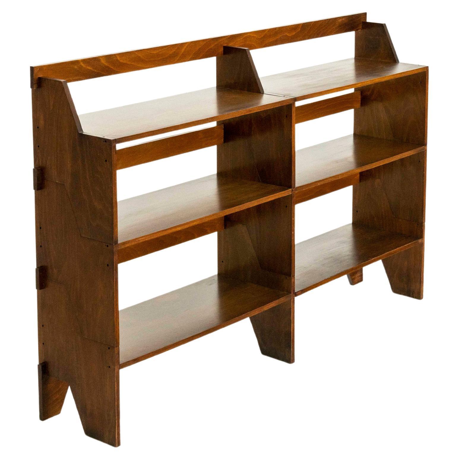 Extra Large Italian 1950s Bookcase For Sale at 1stDibs 1950 bookcase