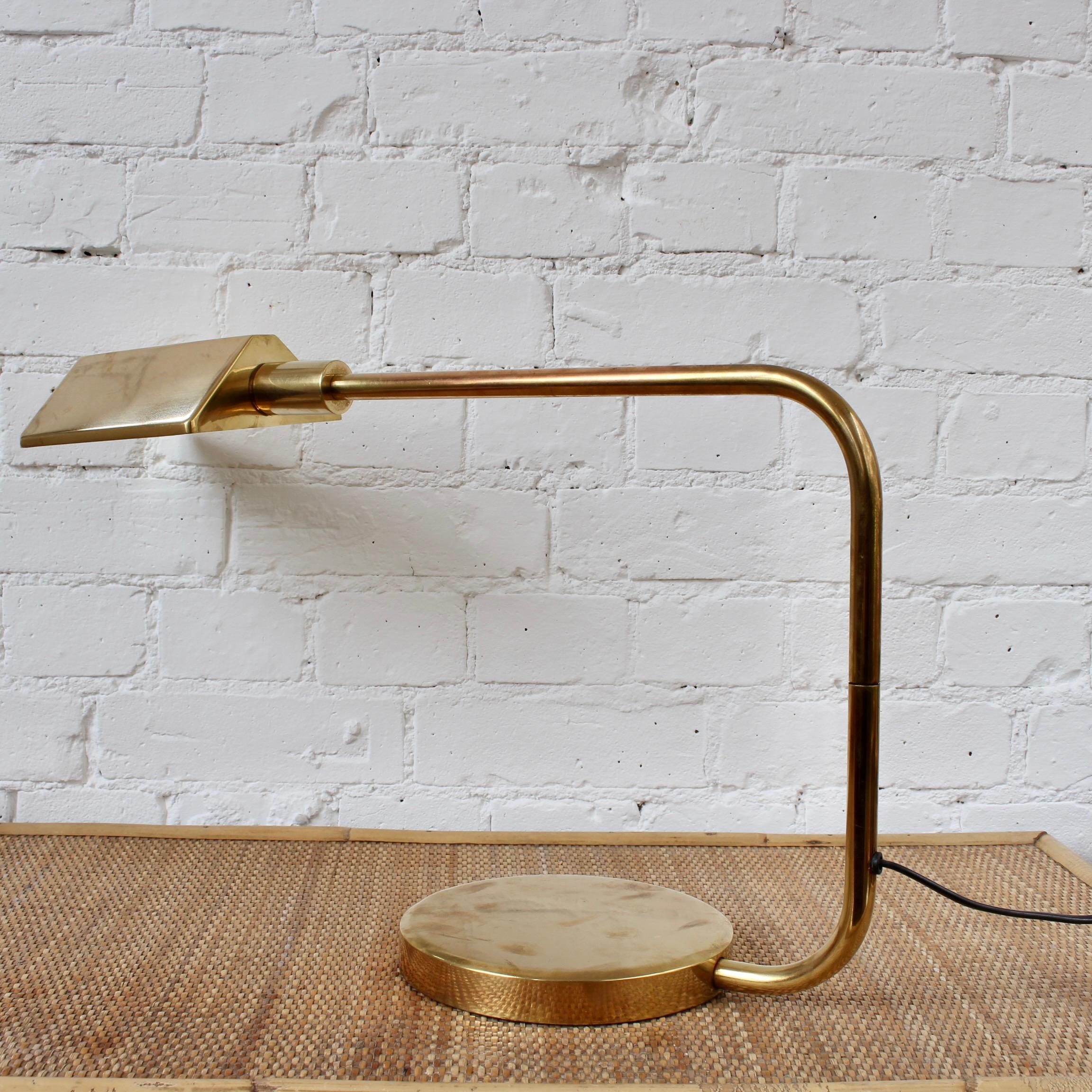 Italian Vintage Brass Table Lamp 'circa 1950s' For Sale 1
