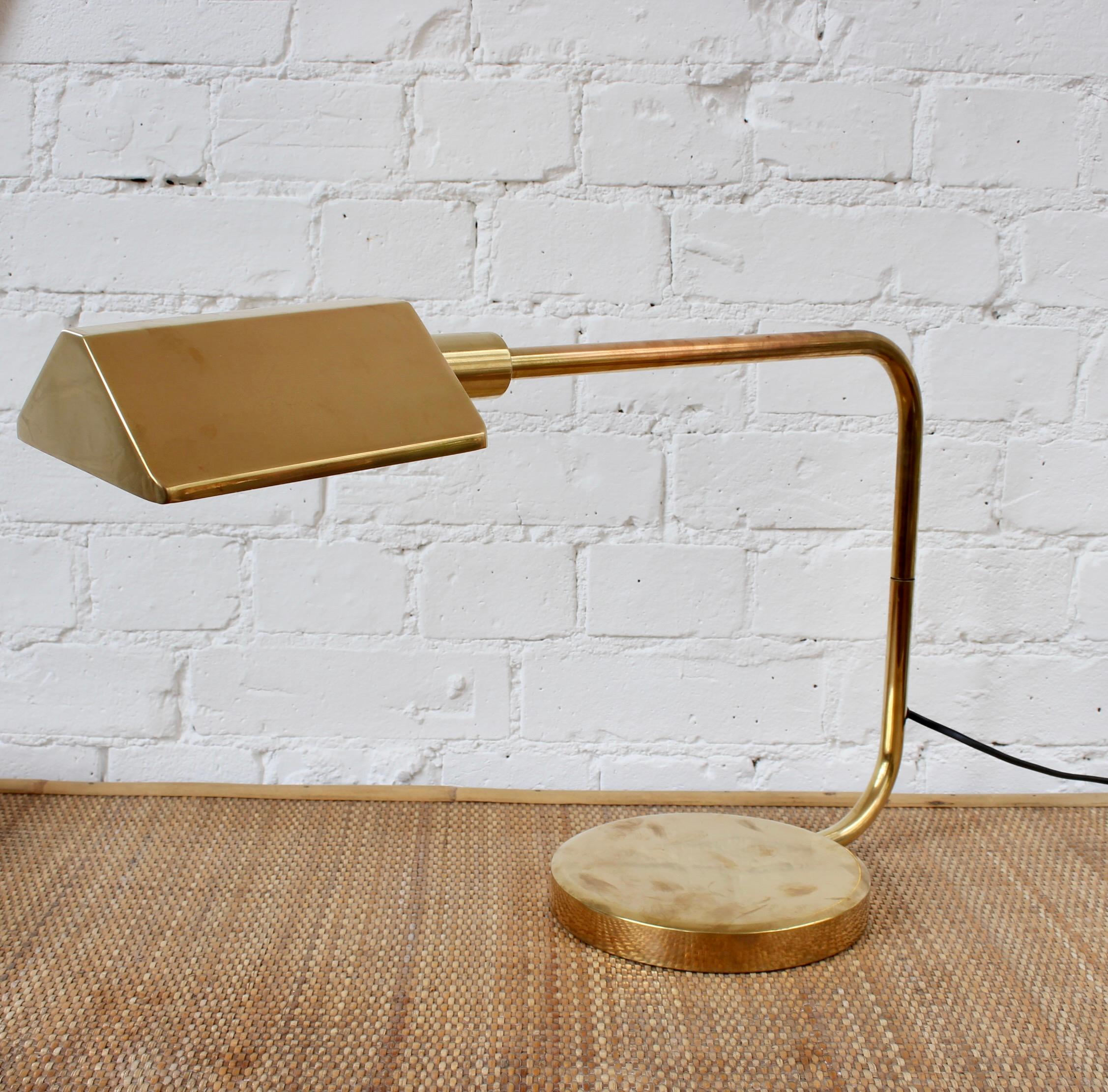 Italian Vintage Brass Table Lamp 'circa 1950s' For Sale 2