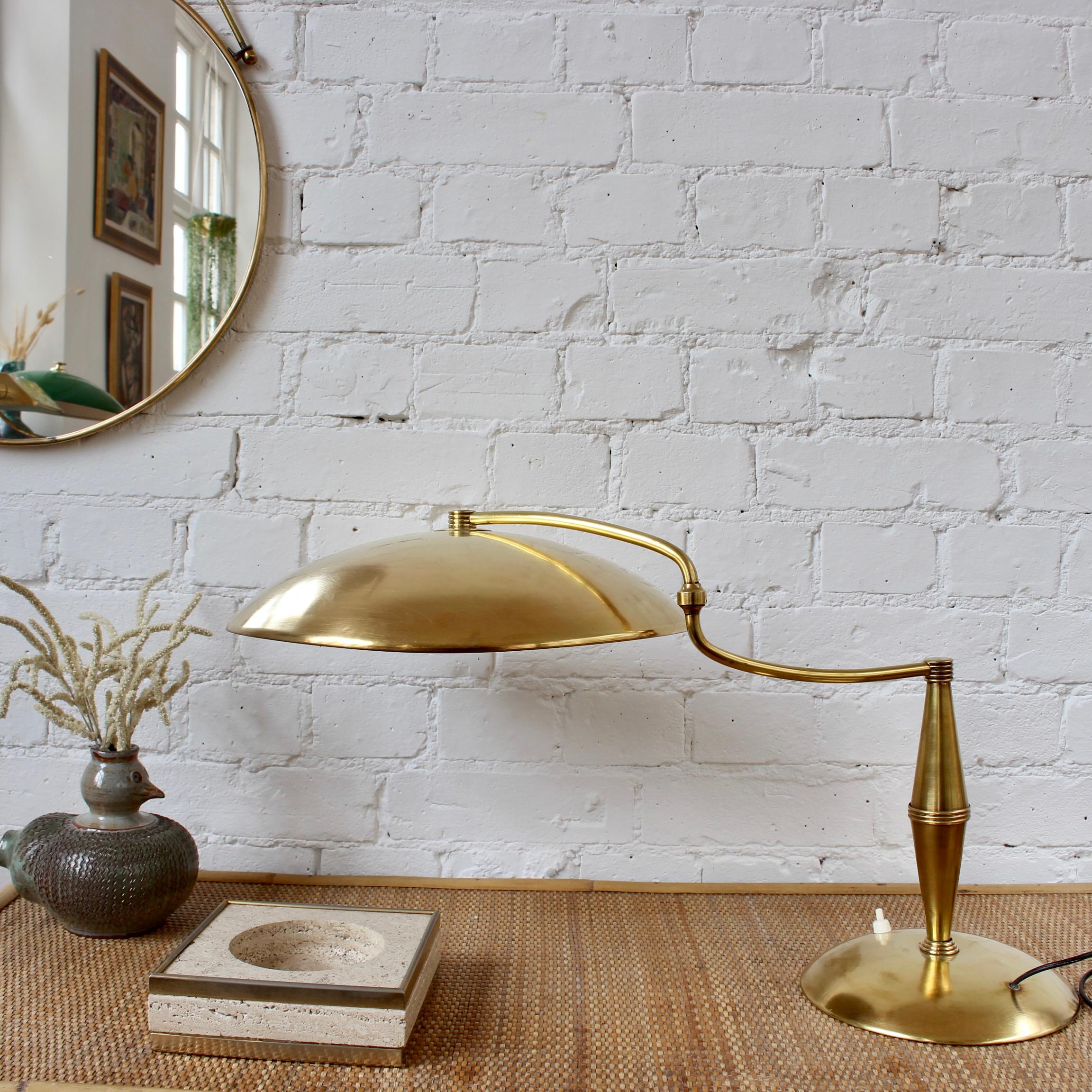 brass vintage table lamp