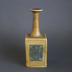 Italian Vintage Ceramic Bottle by Bruno Gambone (circa 1980s)