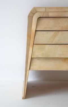 Italian Vintage Chest of Drawers in Vellum by Valzania, 1940