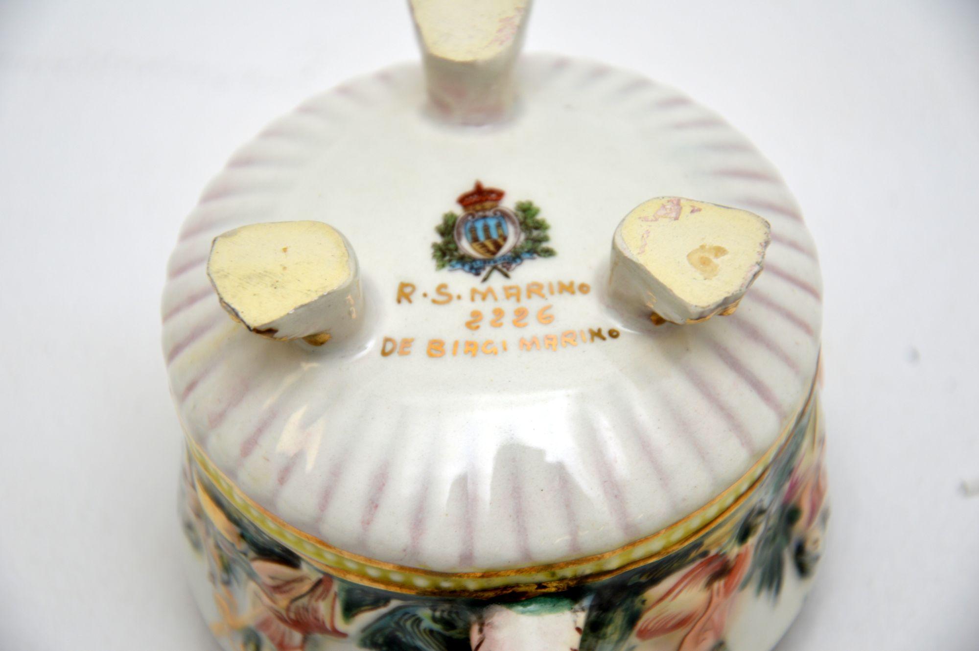 Italian Vintage China Tea Set, De Biagi RS Marino 7