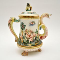 Italian Vintage China Tea Set, De Biagi RS Marino