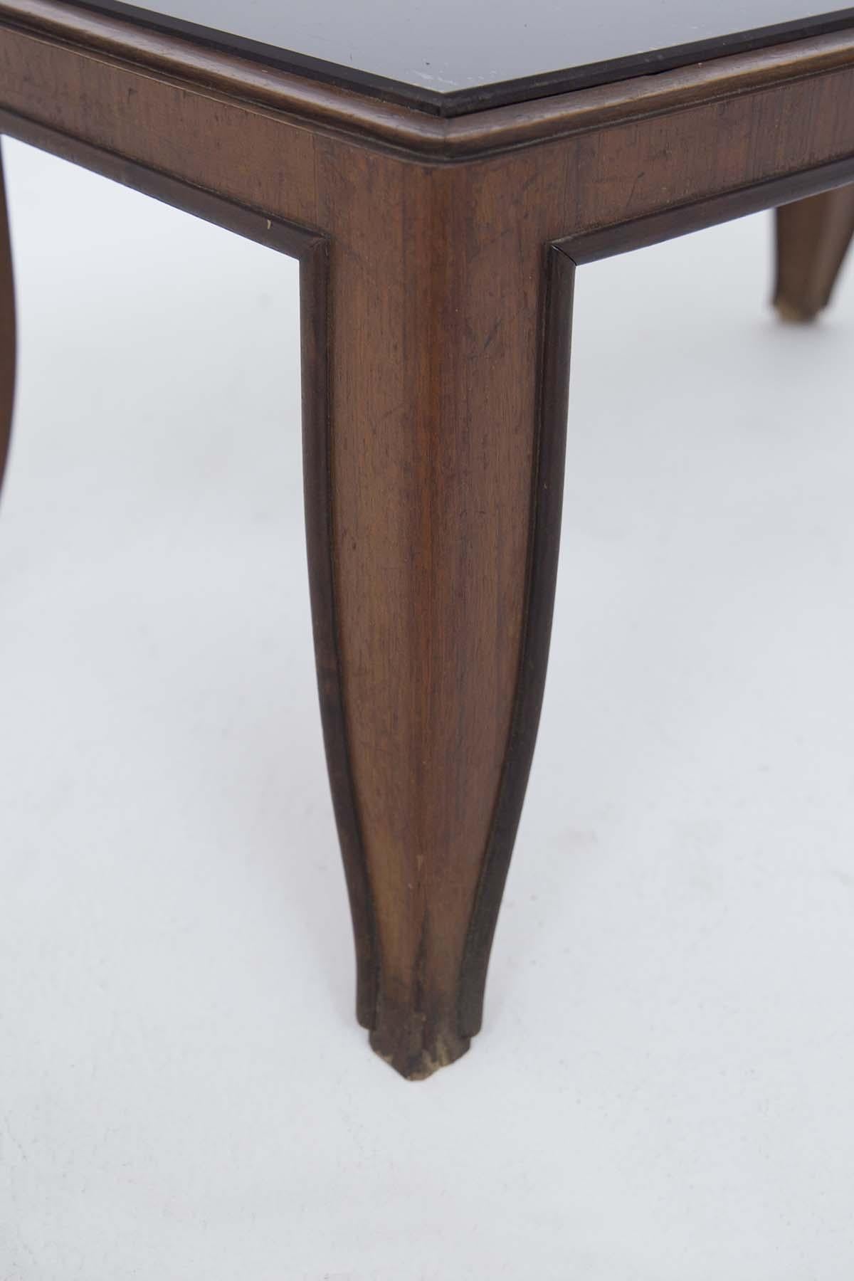 Mid-Century Modern Table basse italienne vintage attribuée à Gio Ponti, années 1950 en vente
