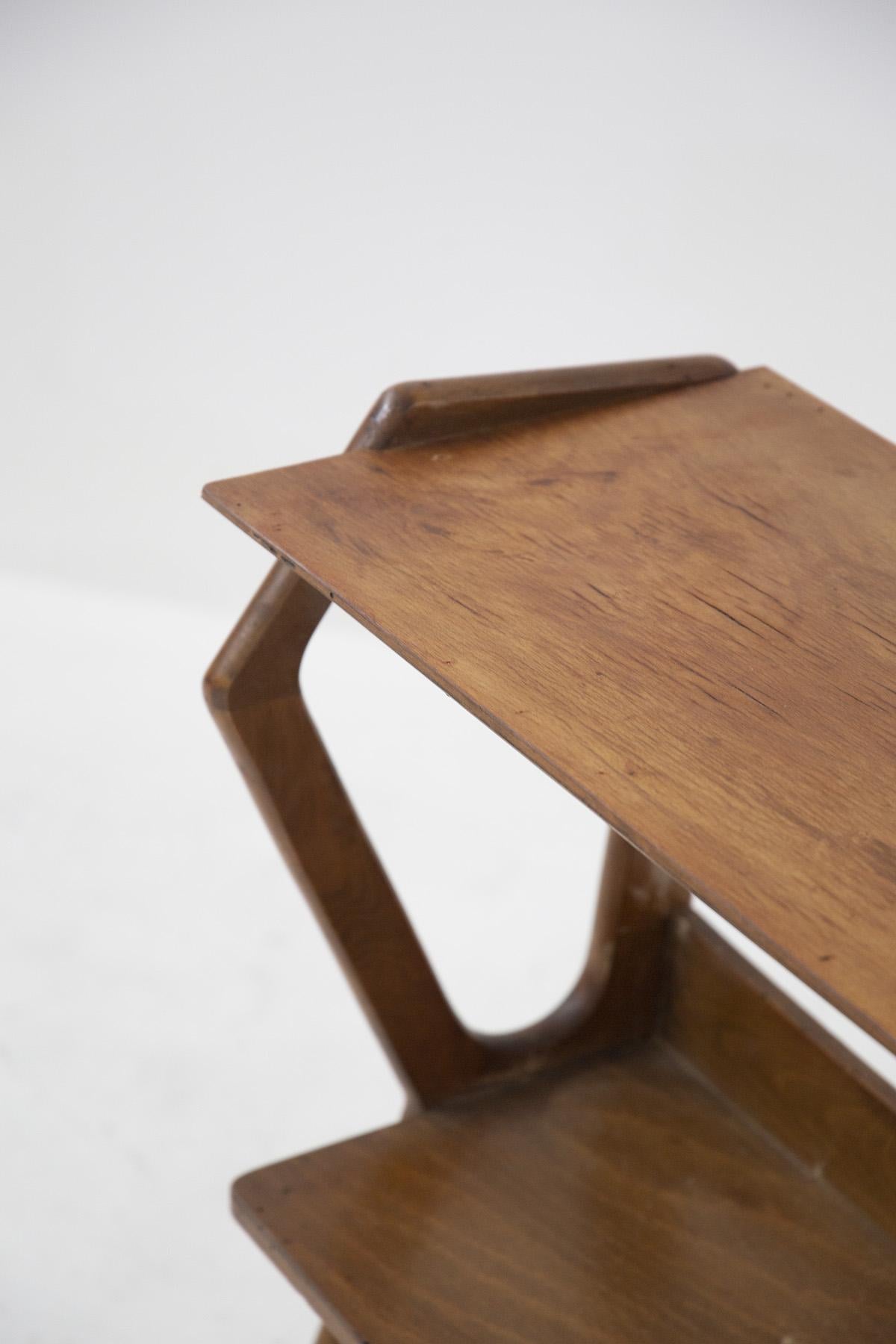 Table console italienne vintage en bois en vente 5