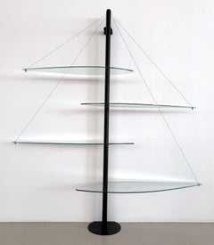 Italian Vintage Floating Shelf 'Fiordiluna' by Tobia Scarpa, 1991