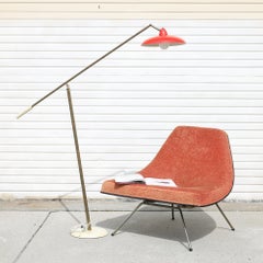 Lampadaire italien vintage, lourd