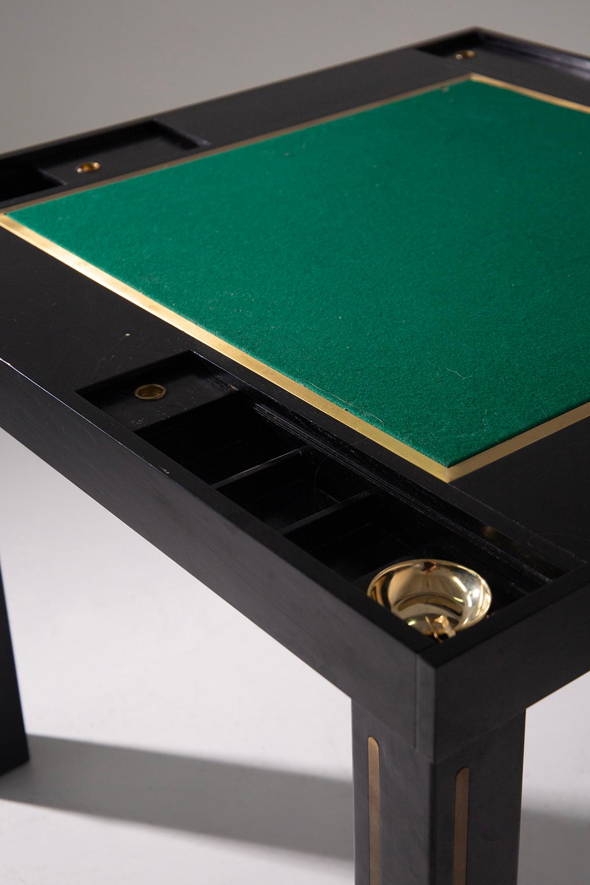 Mid-Century Modern Italian Vintage Game Table For Sale