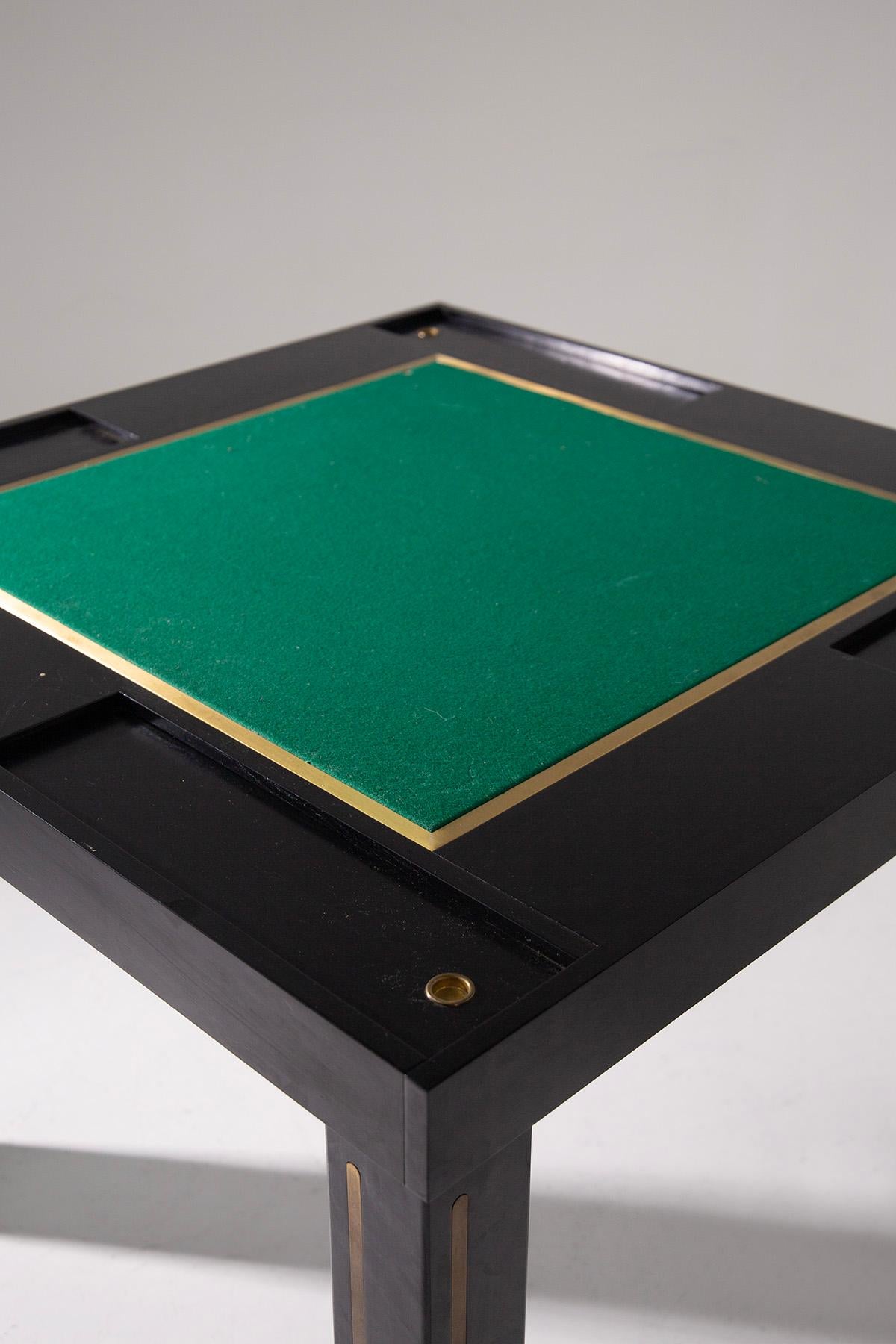 Italian Vintage Game Table In Good Condition For Sale In Milano, IT