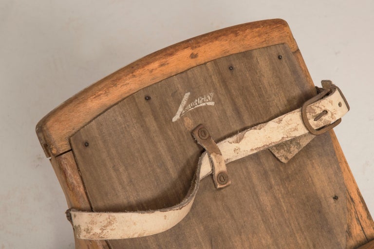 Italian Vintage Lamborghini Oakwood Rowing Sport Machine, 1950s at ...