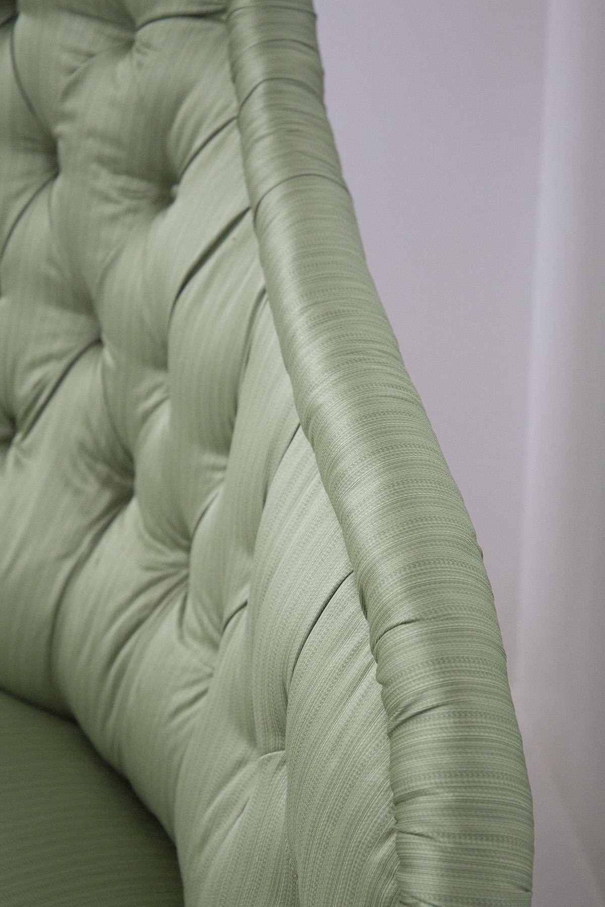 satin couch