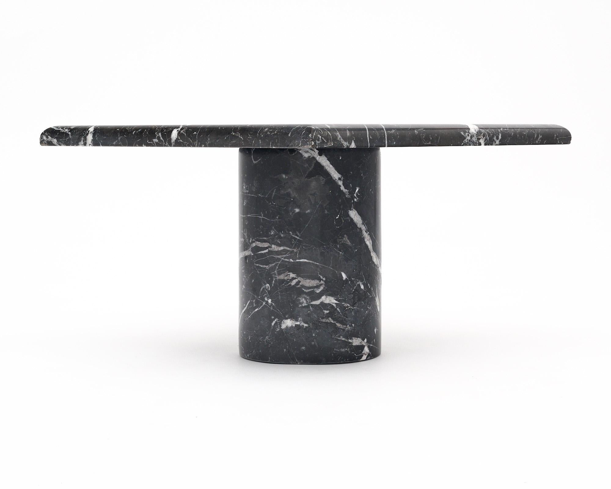 Italian Vintage Marble Side Table For Sale 2