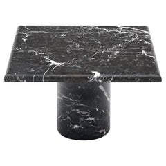 Table d'appoint italienne vintage en marbre