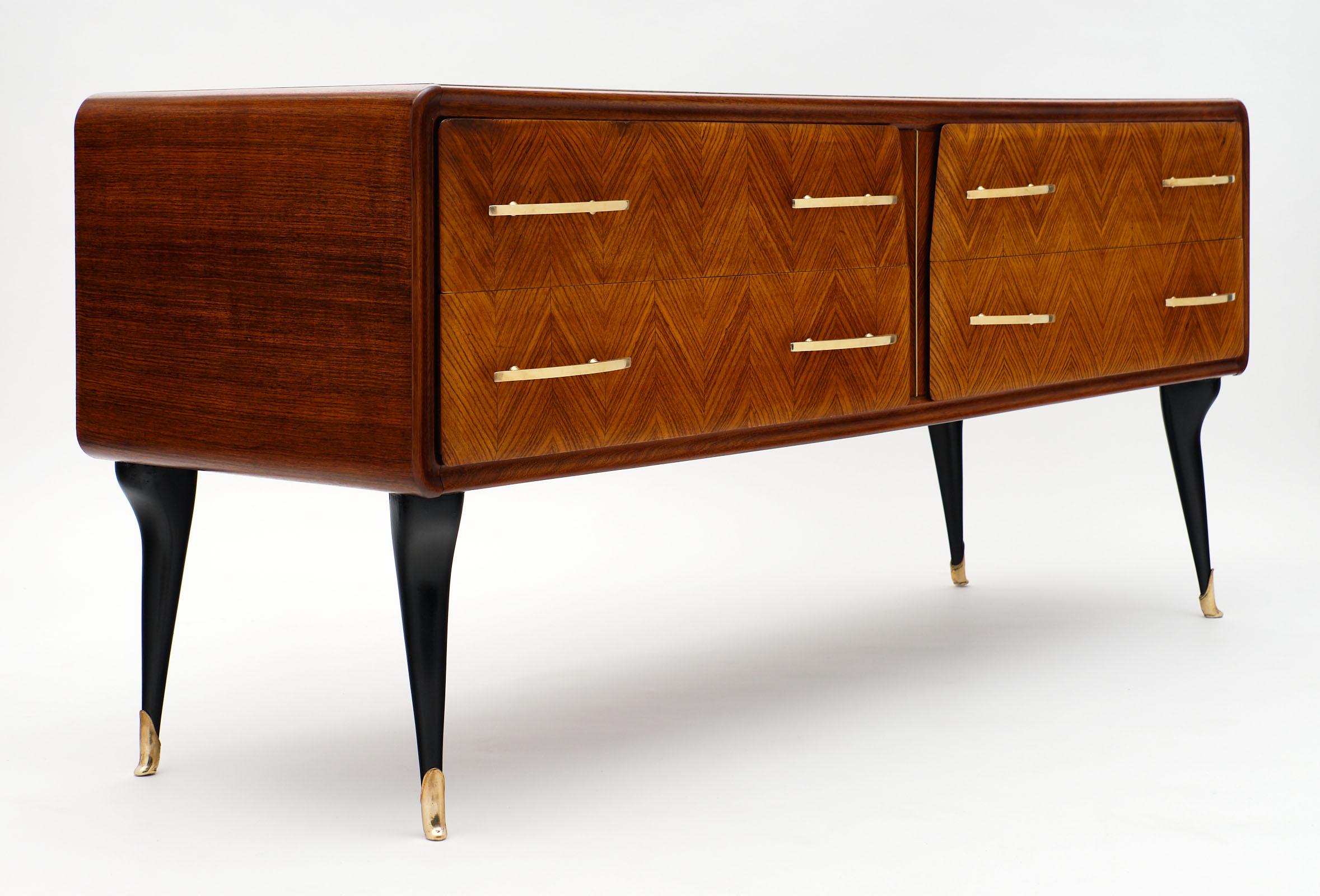 Mid-20th Century Italian Vintage Midcentury Chest in the Manner of Paolo Buffa