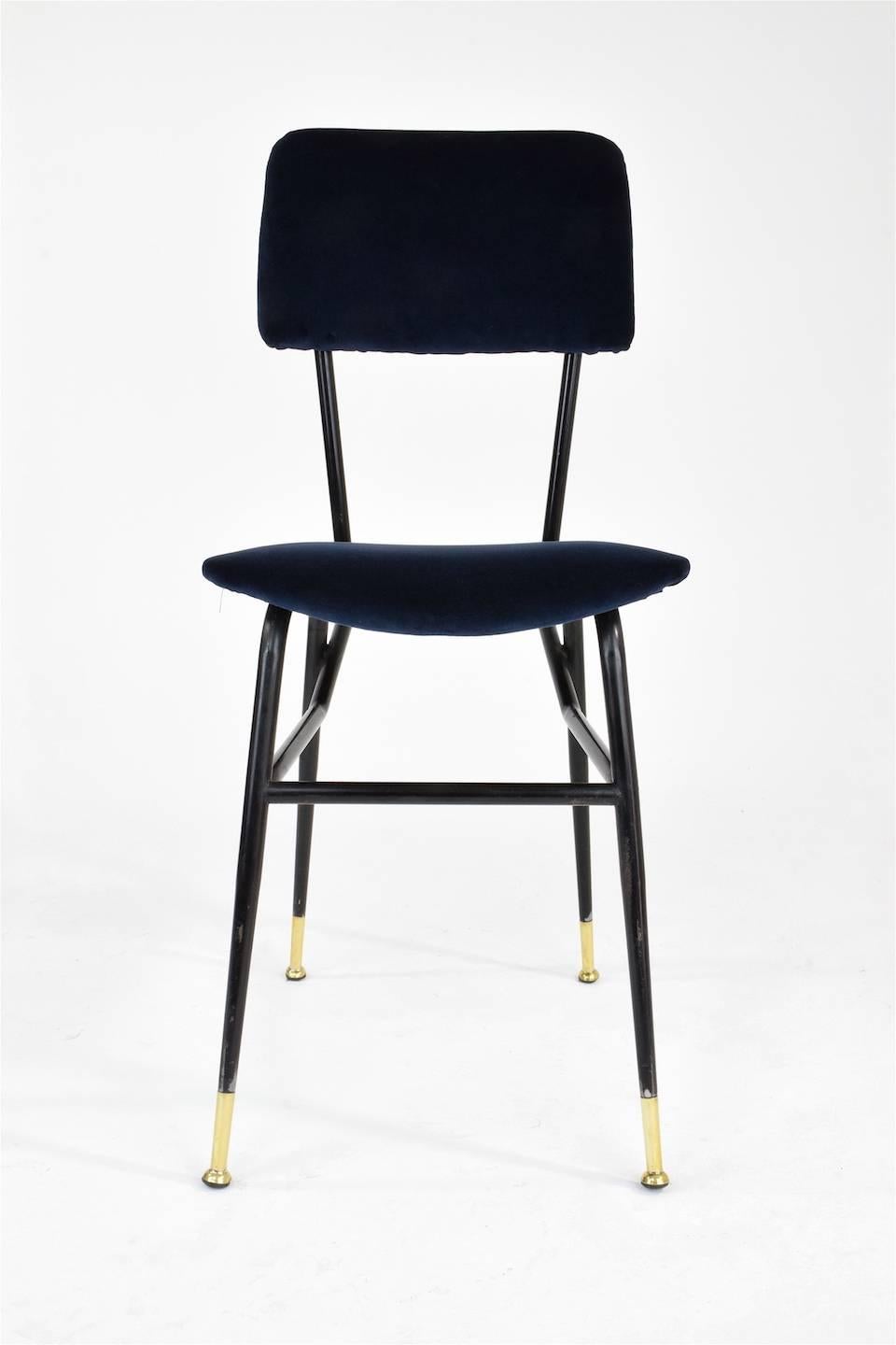 Italian Vintage Mid-Century Dining Chairs by Studio BBPR, 1950's, Set of 6  6