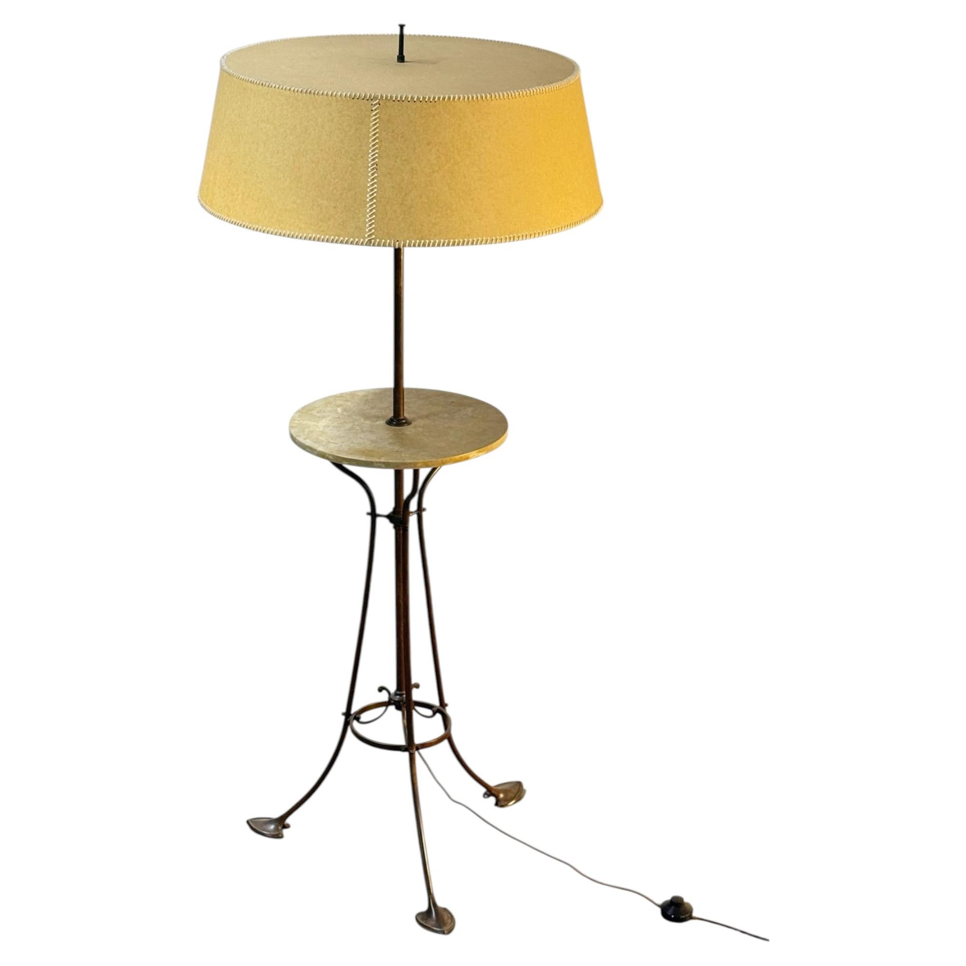 Italian Vintage Mid Century Modern Floor Lamp
