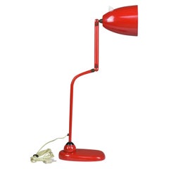 Lampe de bureau italienne Vintage Midcentury dans le style de Stilnovo