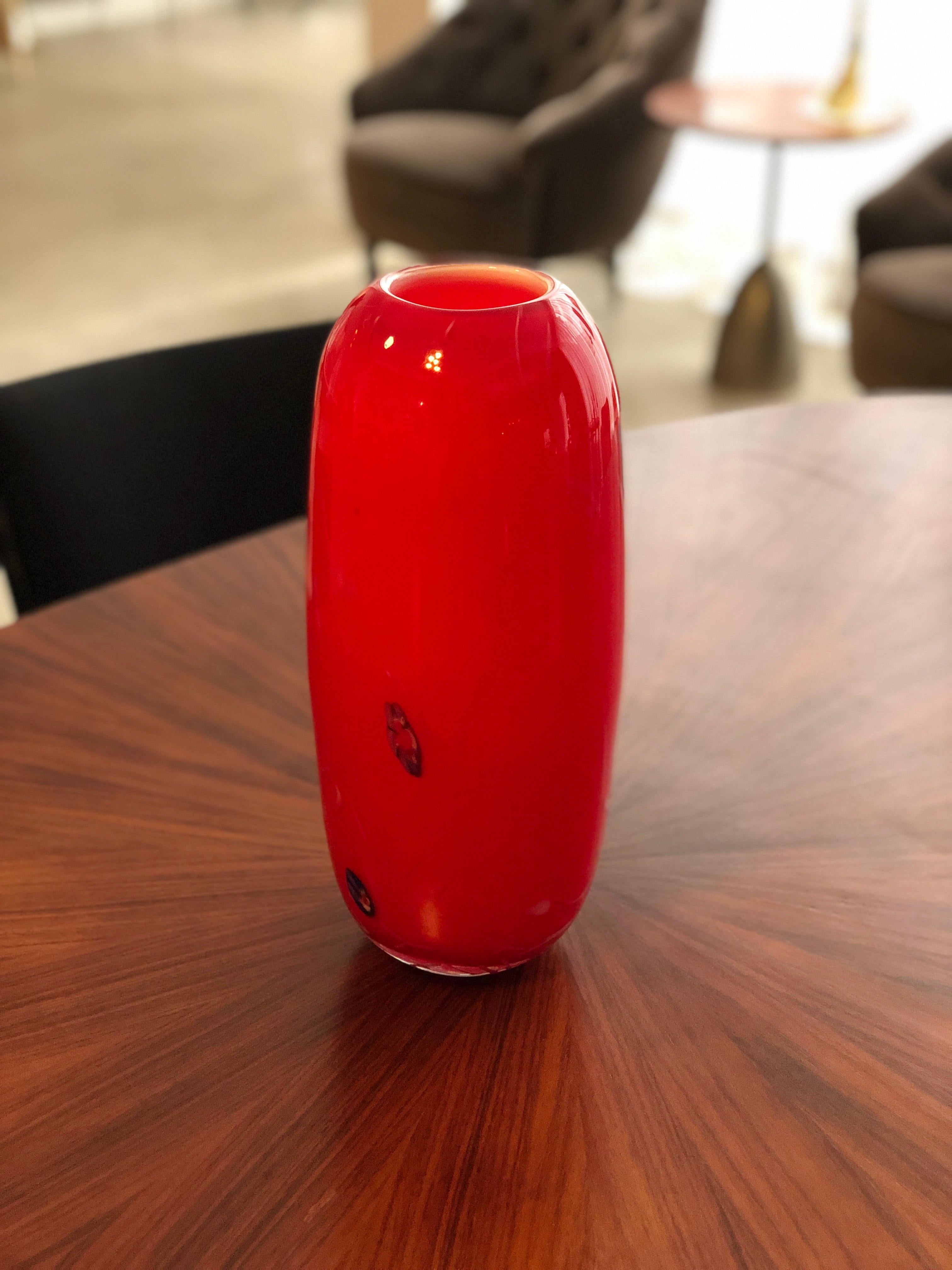 XX secolo Vaso in vetro di Murano d'epoca italiano, anni '60 in vendita