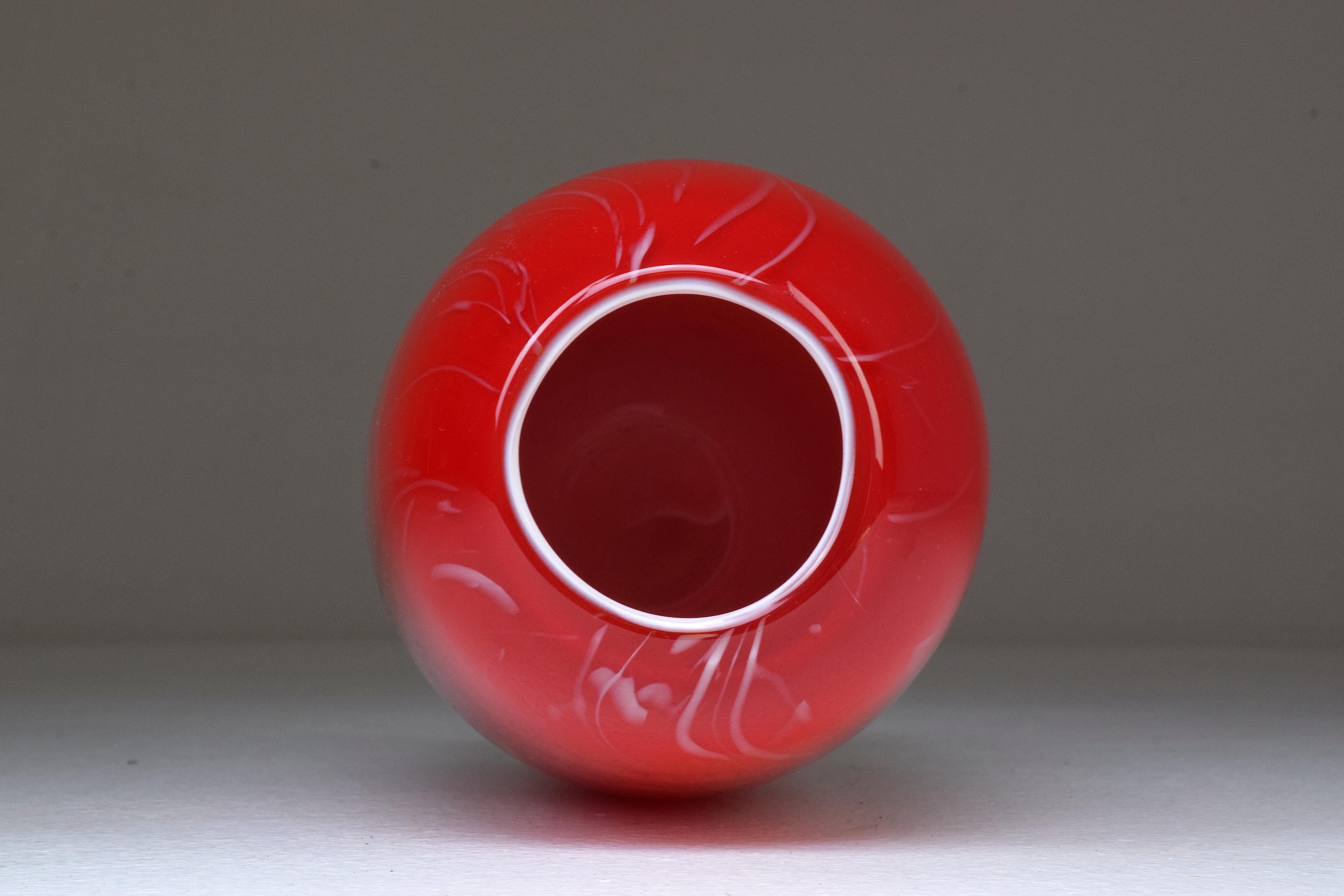 Italiano Vaso in vetro di Murano d'epoca italiano, anni '60 in vendita