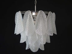 Italian vintage Murano chandelier - 23 glass rondini