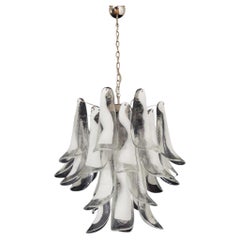 Italian Vintage Murano Chandelier, 26 Glass Petals