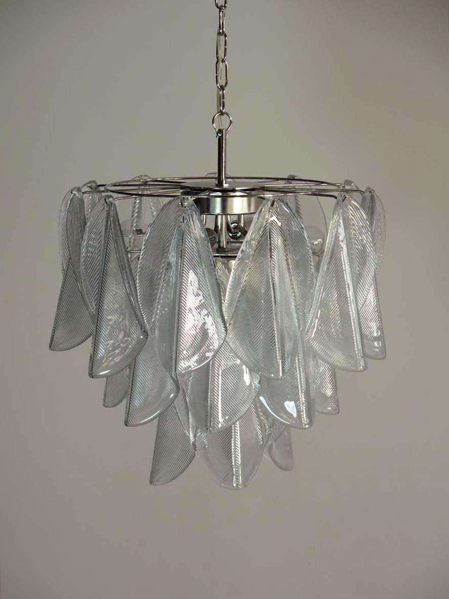 Italian Vintage Murano Chandelier - Mazzega - 23 