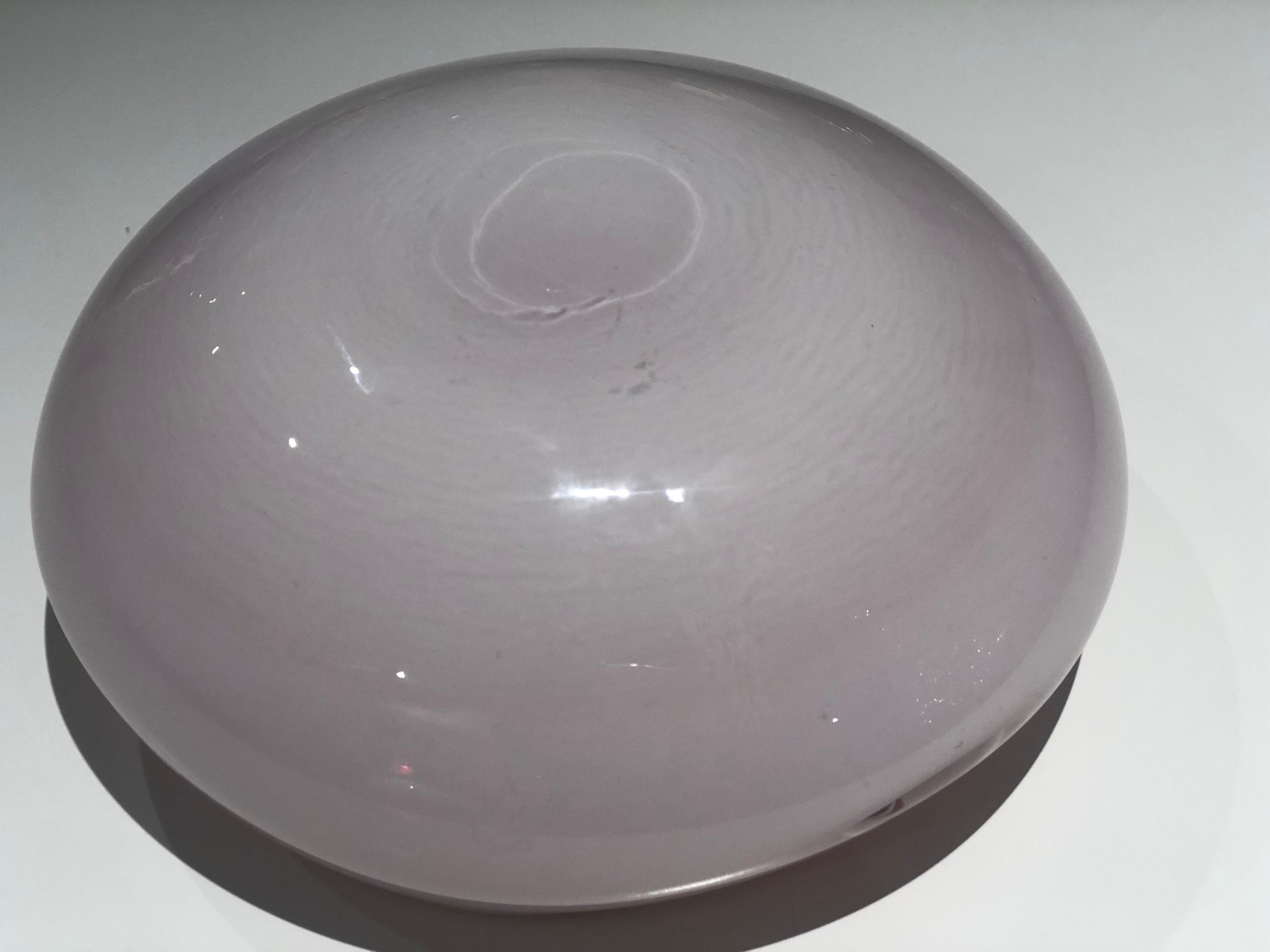 Italian Vintage Murano Glass Bowl Attributed to Seguso Vetri d'Arte, 1950s 10