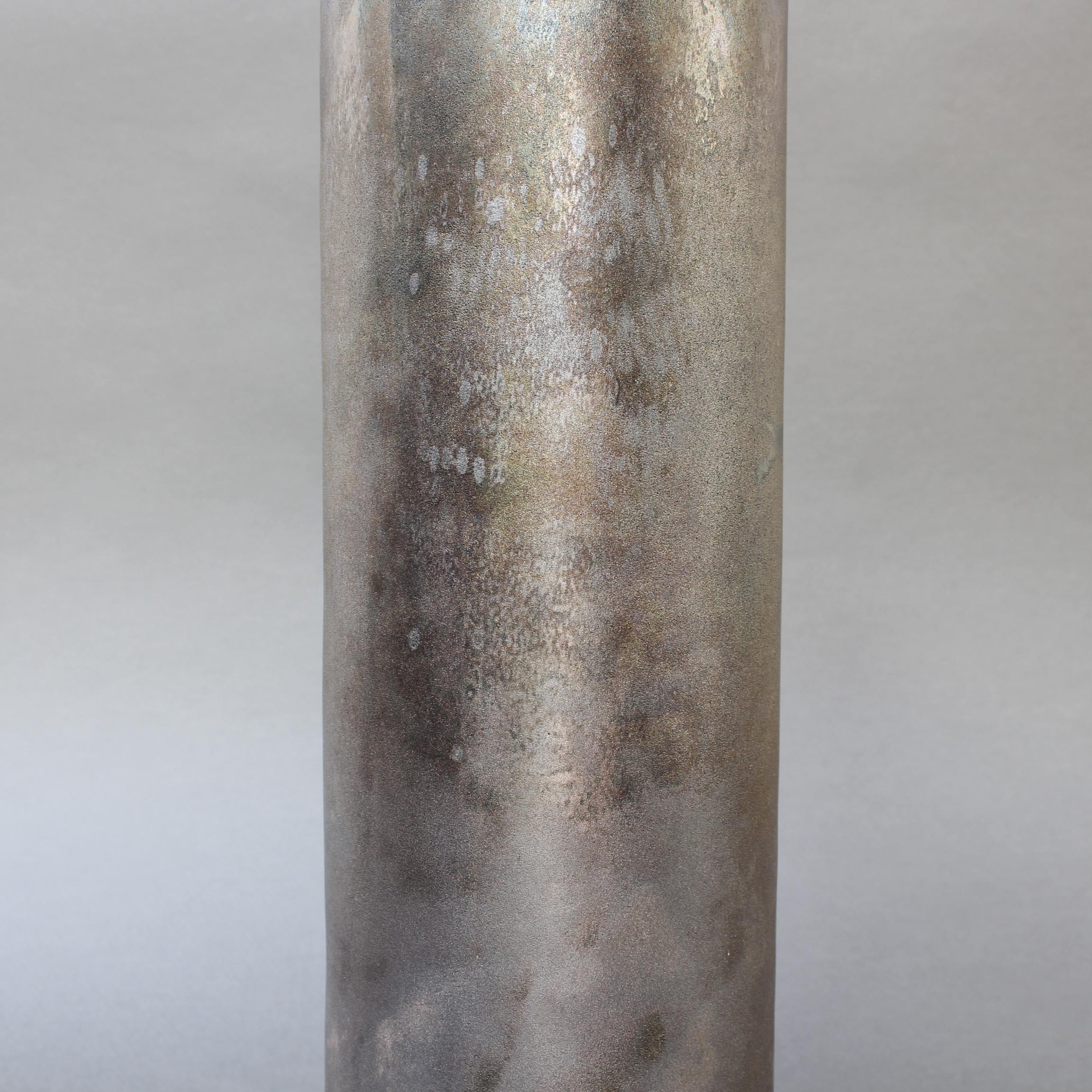 Italian Vintage Murano Glass 'Scavo' Vase by Alfredo Barbini III 'circa 1970s' For Sale 2