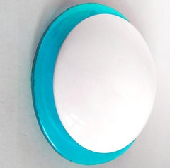 Italian Vintage Murano Glass Wall or Ceiling Light Flushmount