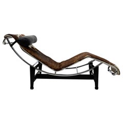 Italian Vintage, Ponyskin LC4 by Le Corbusier for Cassina, 1970s