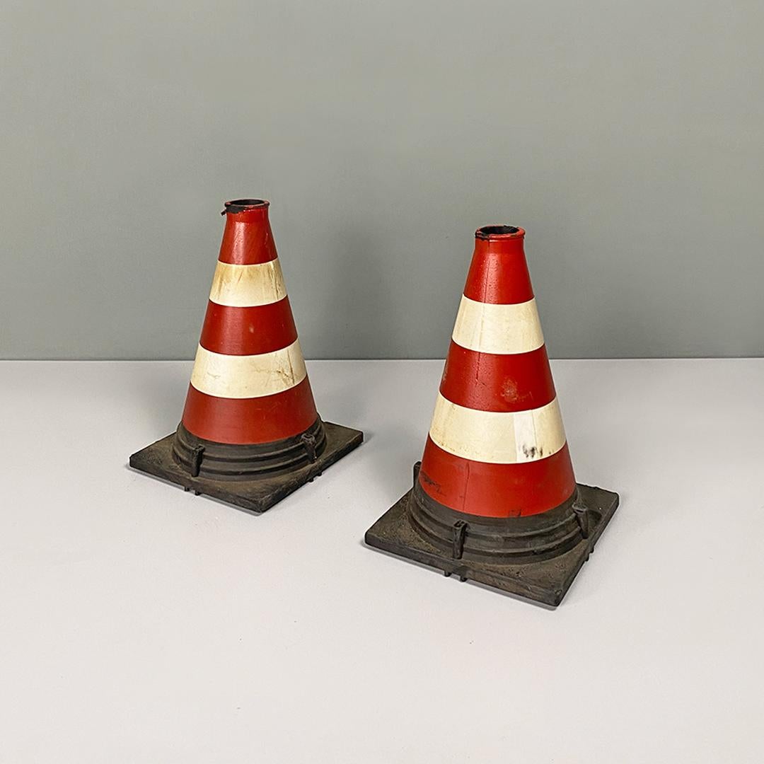 vintage traffic cone