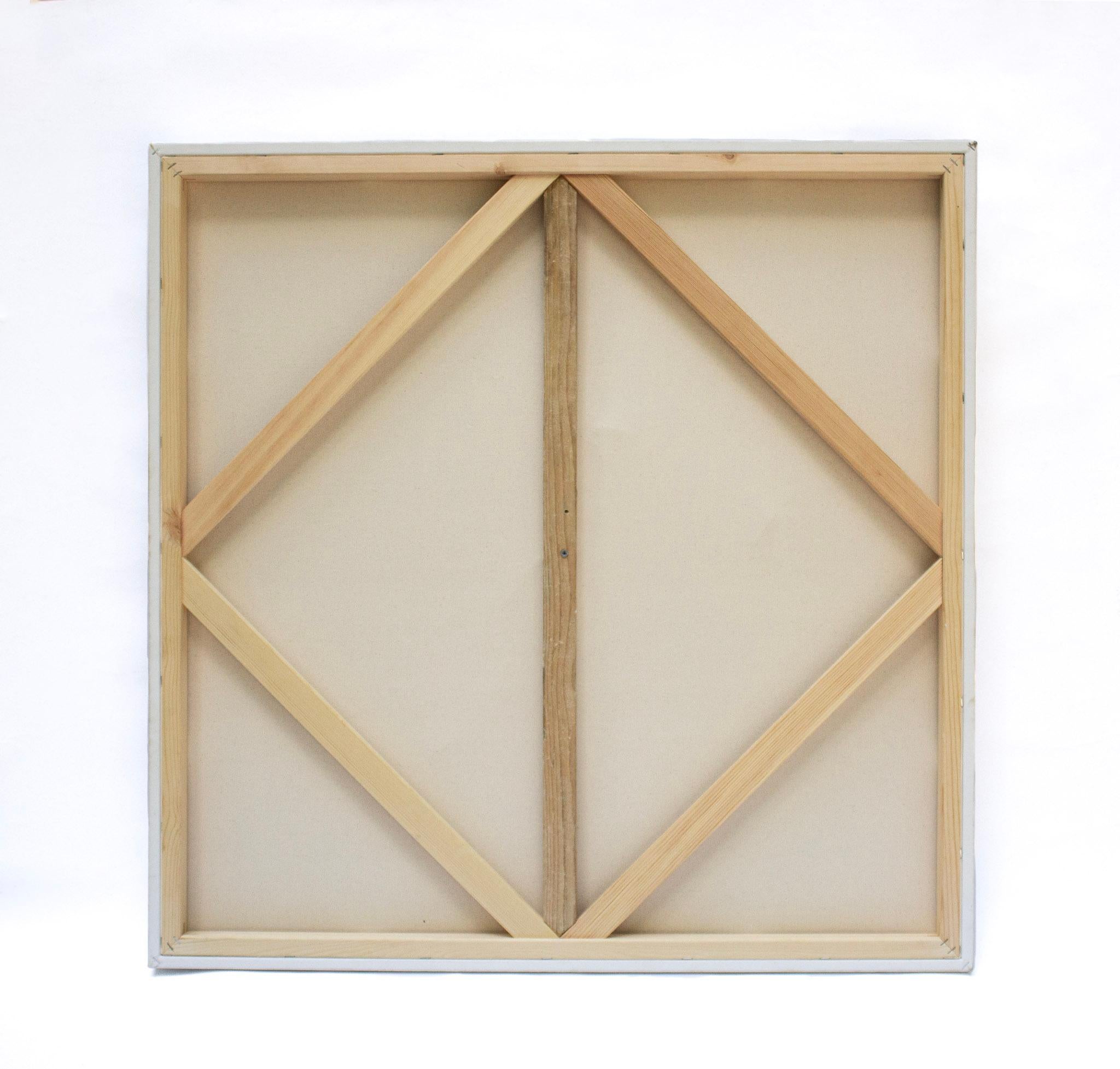 Italienischer Vintage-Schal mit Fragment aus dem 18. Jahrhundert und Barockperlen auf Leinwand (Quarz) im Angebot