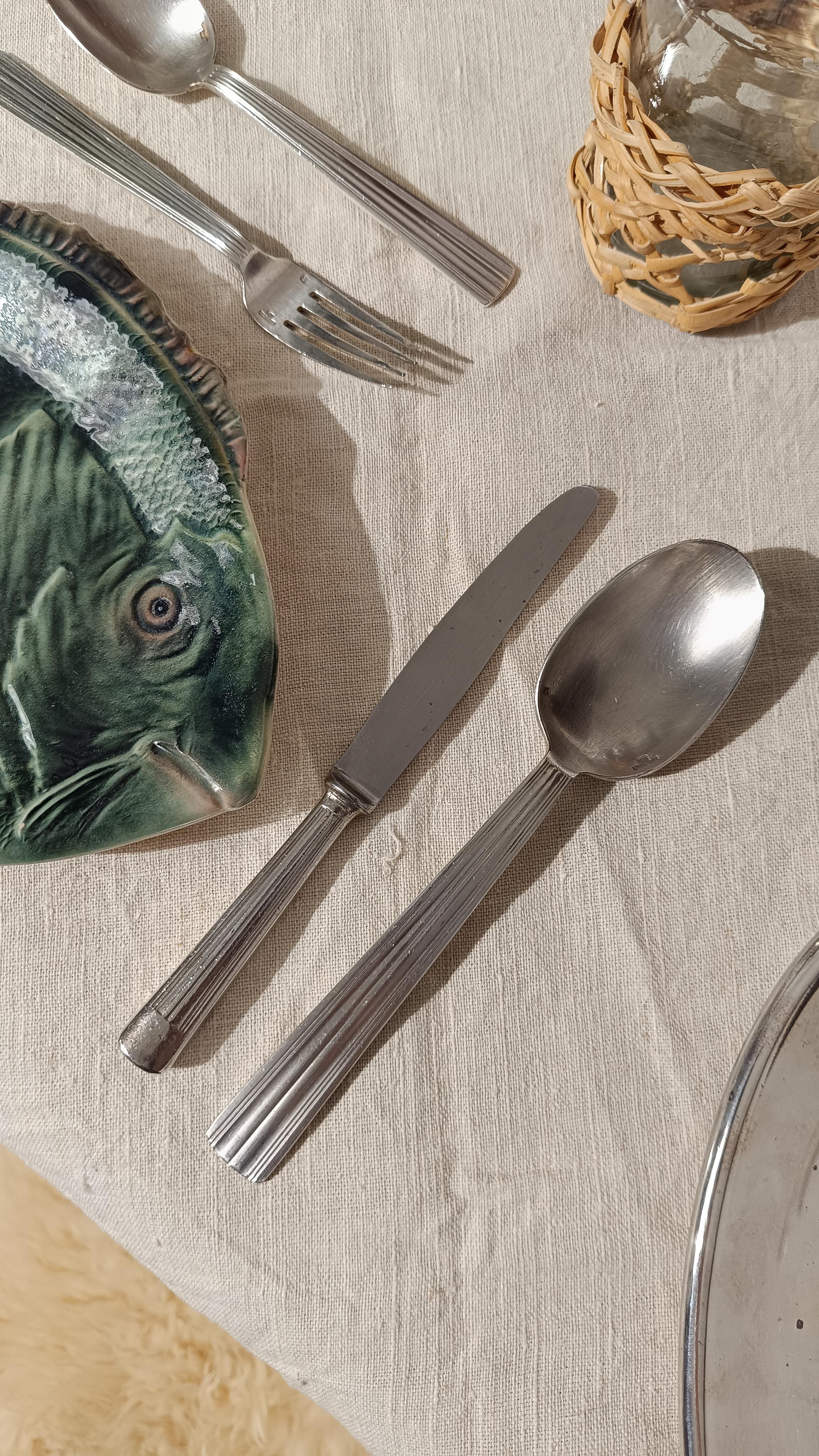 Italian Vintage Set of 6 Fish Shaped Plates in Glazed Majolica Ceramics 1