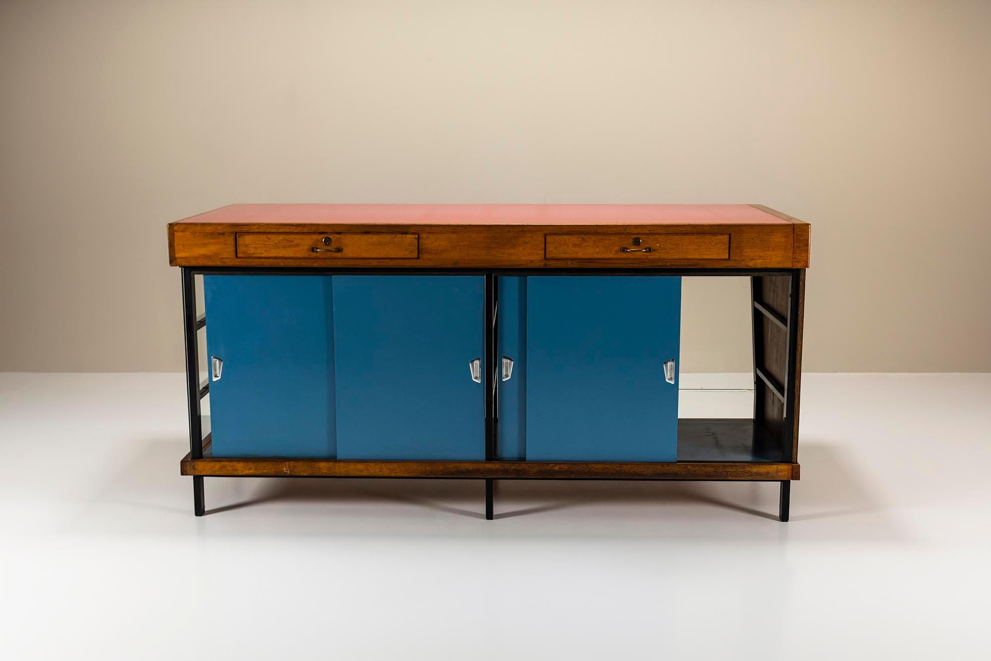 Italienischer Vintage Ladentisch und Vitrine, 1960er Jahre im Angebot 8