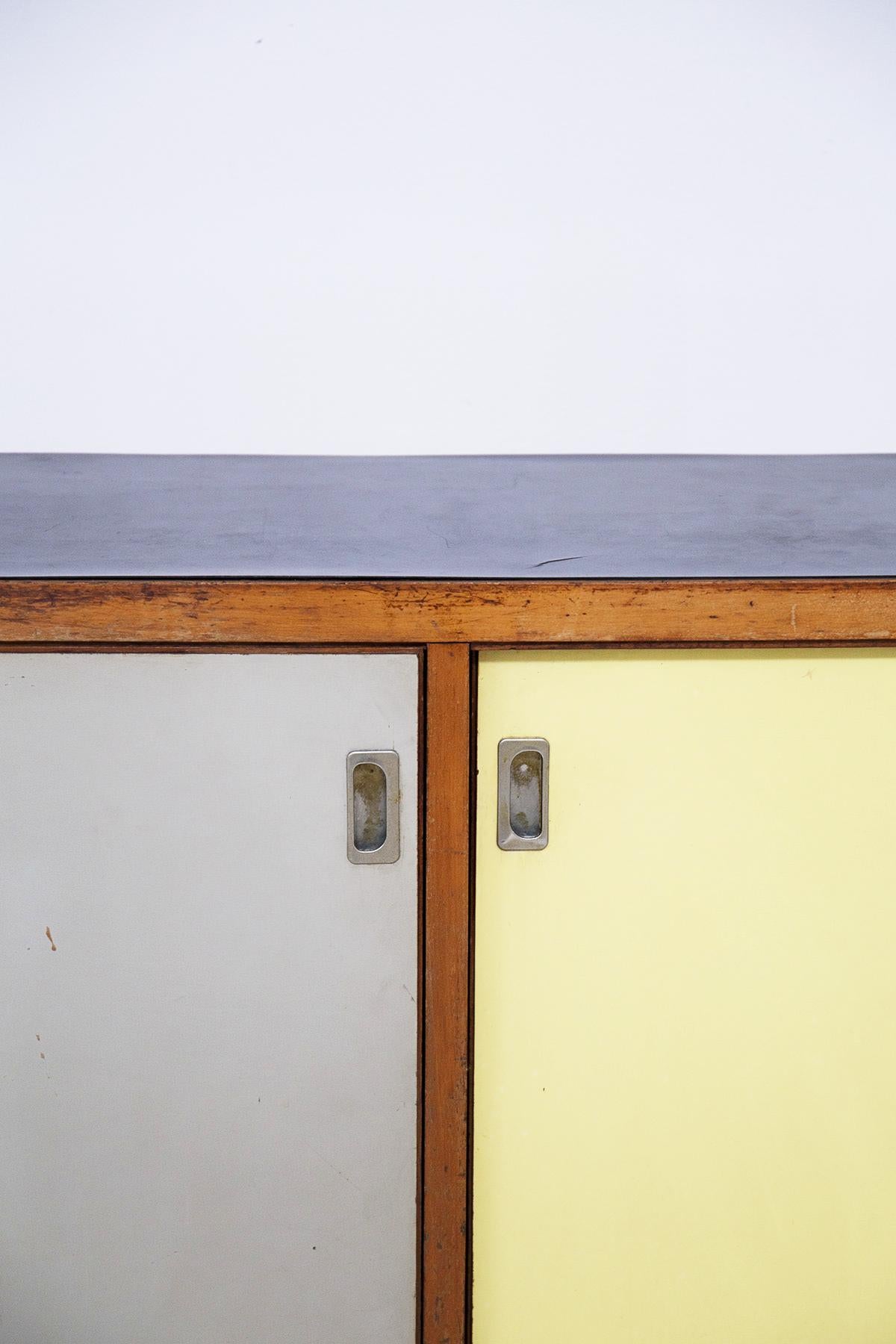 Mid-20th Century Italian Vintage Sideboard Attr. to Ignazio Gardella